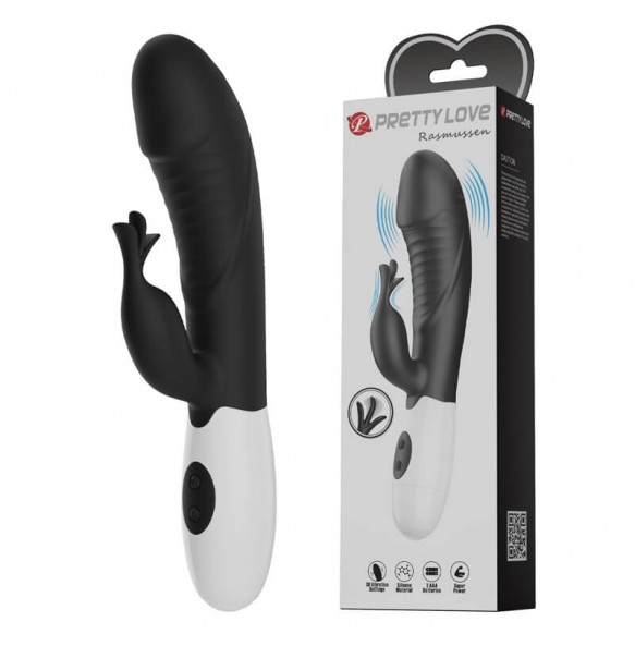 Pretty Love - Rasmussen Powerful Vibrating Massager Wand (Battery - Black) Pretty Love - Rasmussen Powerful Vibrating Massager Wand (Battery - Black)